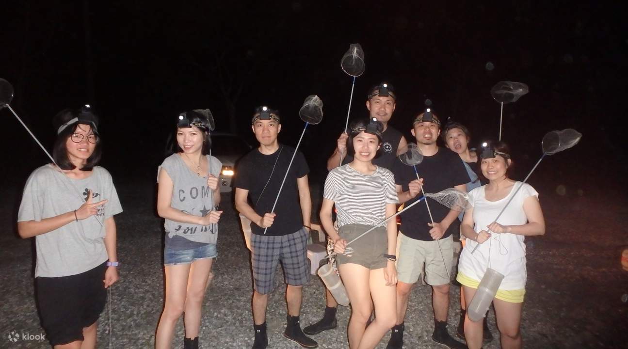 Pesca de camarones en Hualien